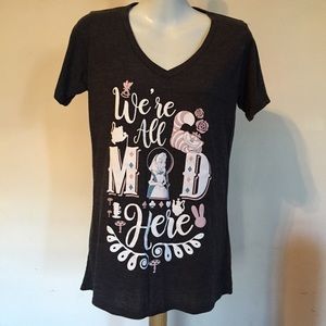Women’s Disney Alice In Wonderland Tee Mad Here